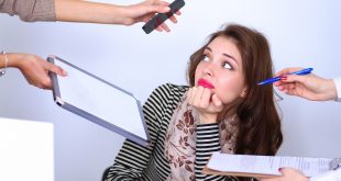 Secretaresse verminder werkdruk