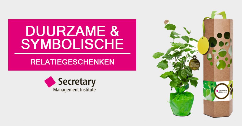 Geefeenboompje Nationaal Secretaresse dag
